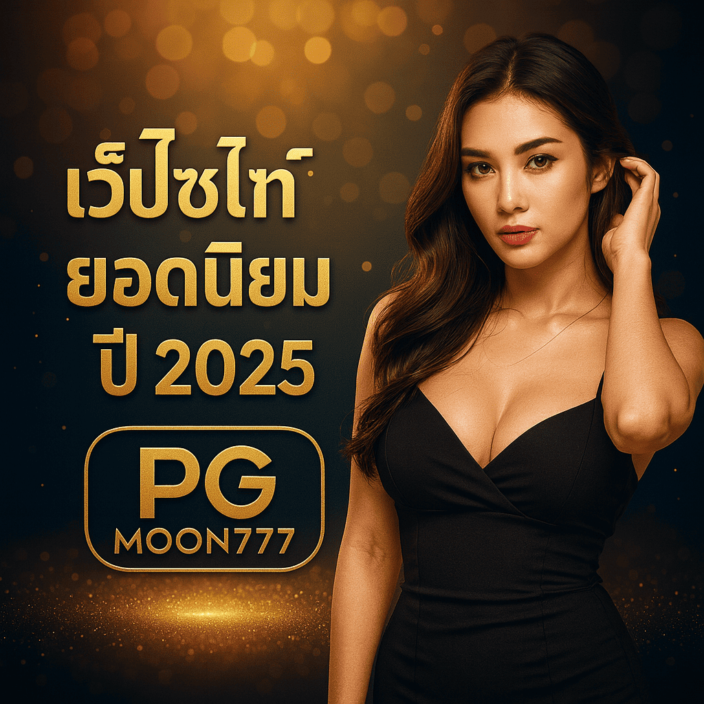 เว็บไซต์ยอดนิยมปี 2025 ที่มาแรงที่สุดกับ PGMoon777