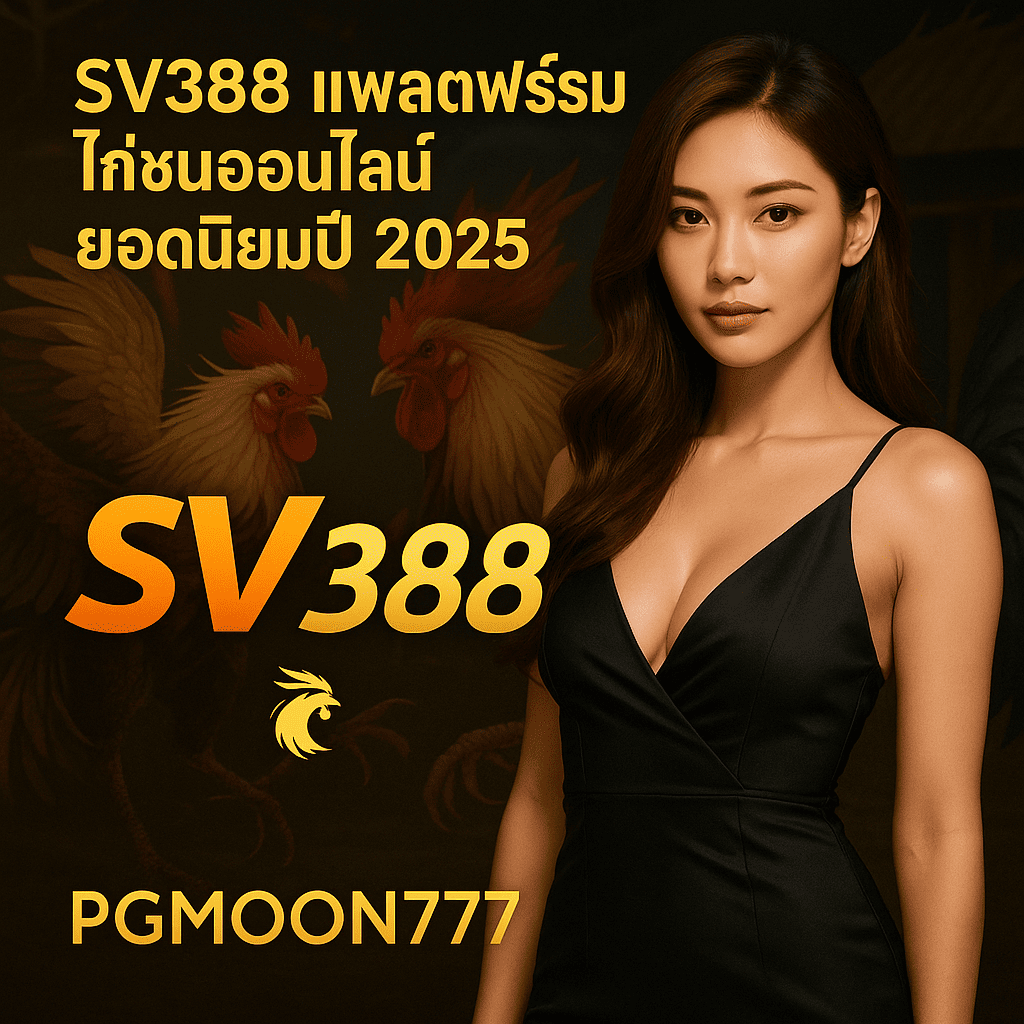 SV388 แพลตฟอร์มไก่ชนออนไลน์ยอดนิยมปี 2025 กับ PGMoon777