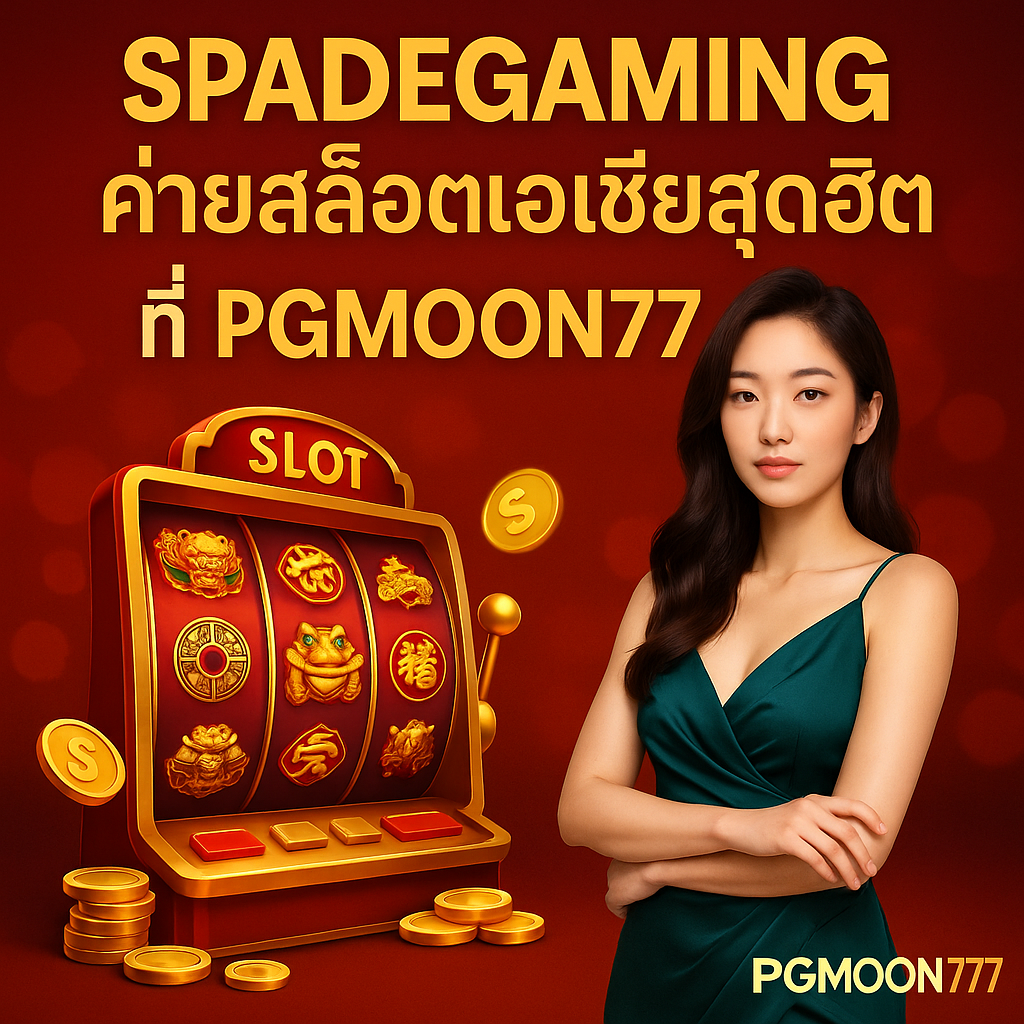 SPADEGAMING ค่ายสล็อตเอเชียสุดฮิตที่ PGMOON777