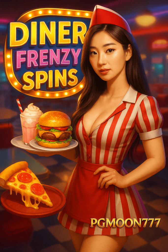 DINER FRENZY SPINS สล็อตแตกง่ายสุดมันส์จาก PGMOON777