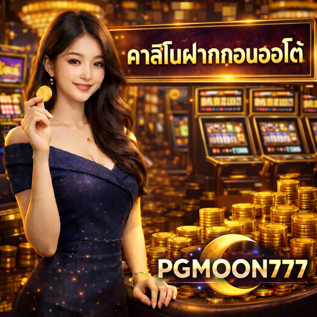 คาสิโนฝากถอนออโต้ PGMOON777 ระบบเร็ว ปลอดภัย ใช้งานง่าย